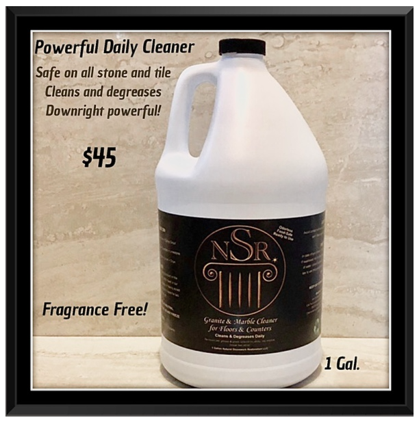 NSR Granite & Marble Floor/Counter Cleaner 1 Gallon